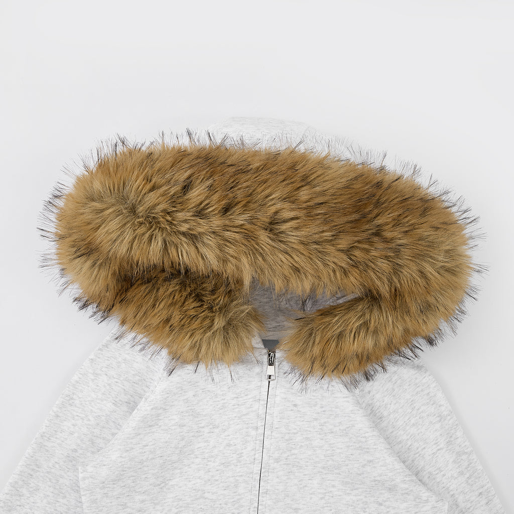 VOID Arctic Fur Hoodie — Fur detail