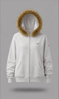 VOID / ARCTIC PROTOCOL FUR HOODIE