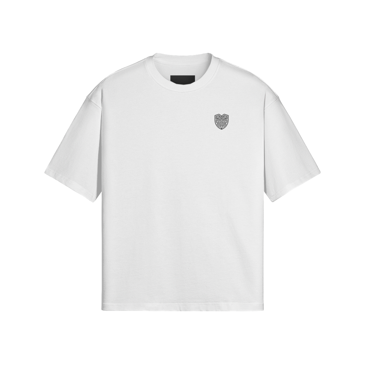 VOID REWORLD Tee — front view, white