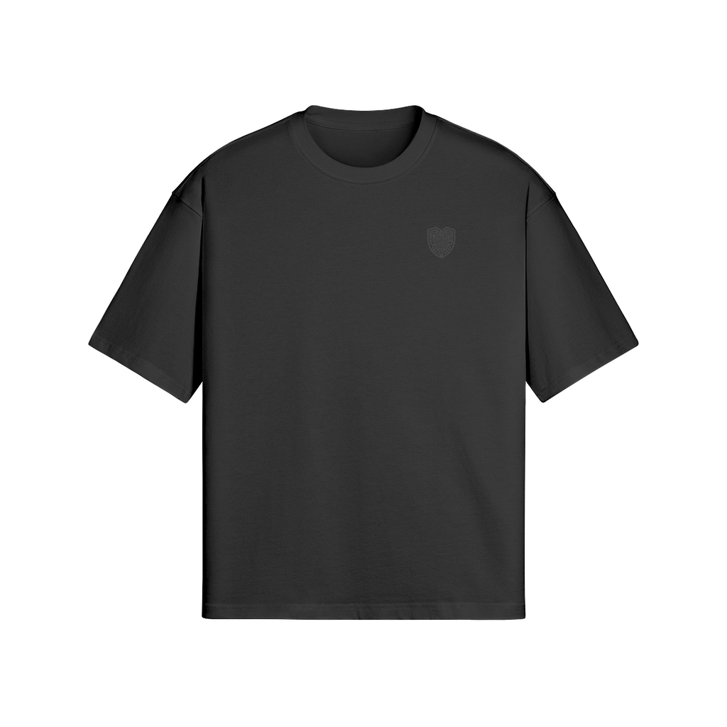 VOID REWORLD Tee — front view, black